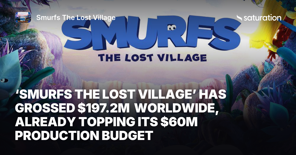 Smurfs The Lost Village share card