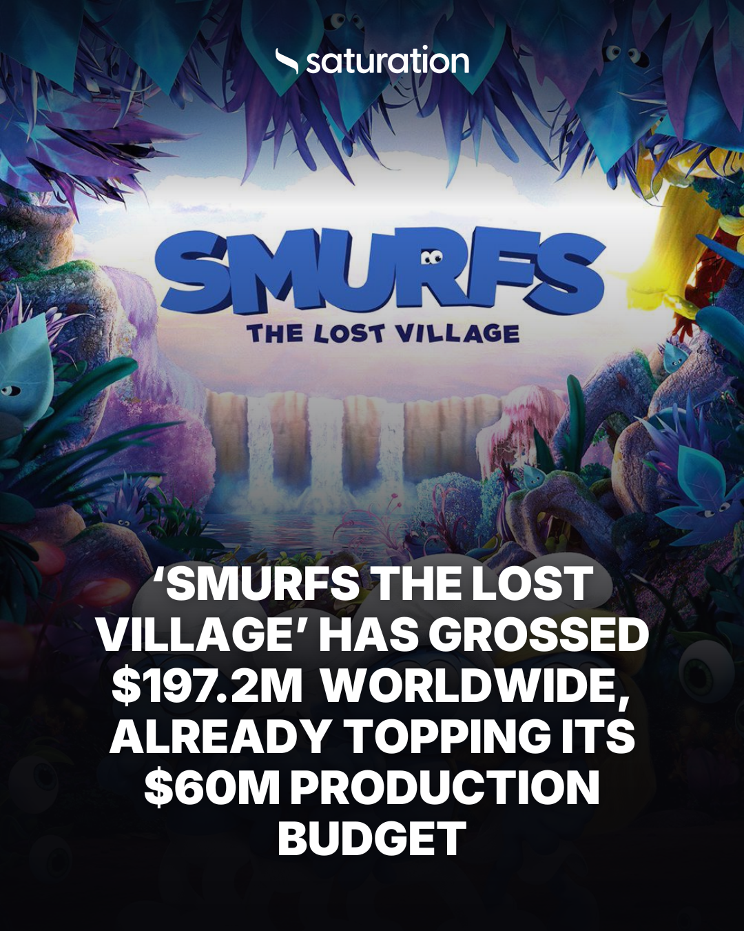 Smurfs The Lost Village share card