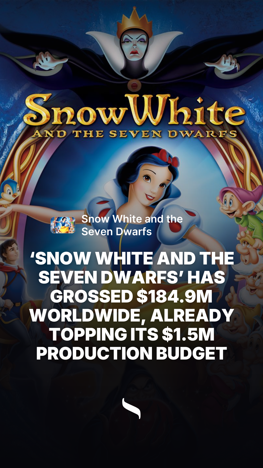 Snow White and the Seven Dwarfs share card