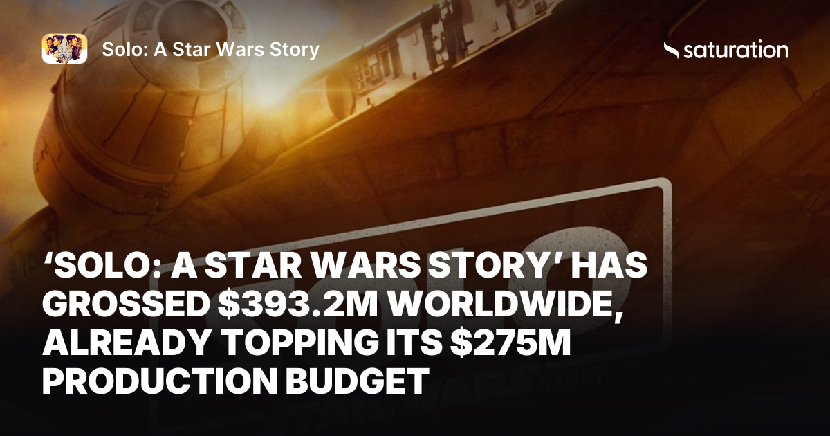 Solo: A Star Wars Story share card