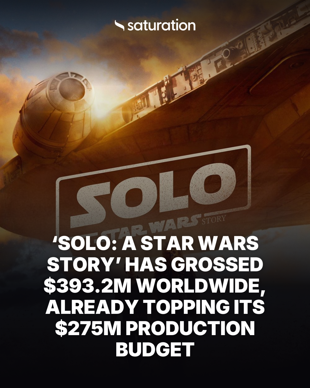 Solo: A Star Wars Story share card