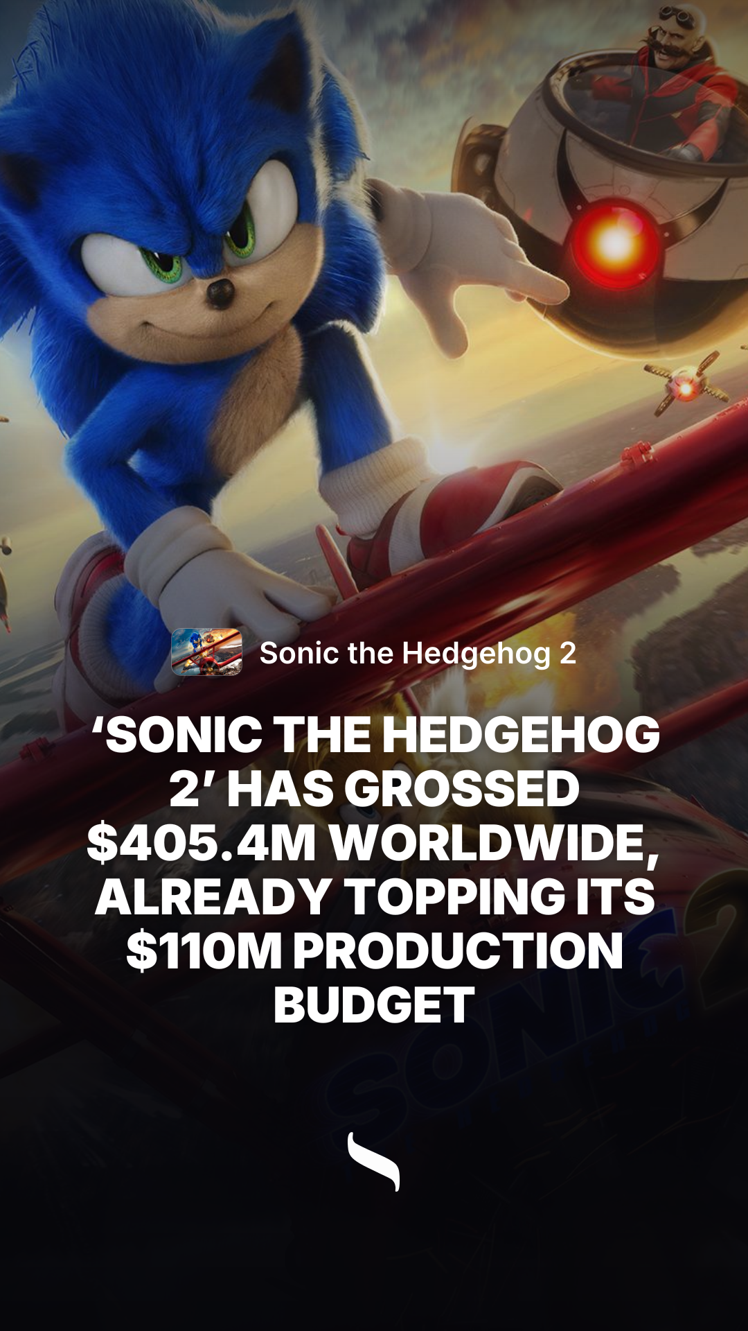 Sonic the Hedgehog 2 share card