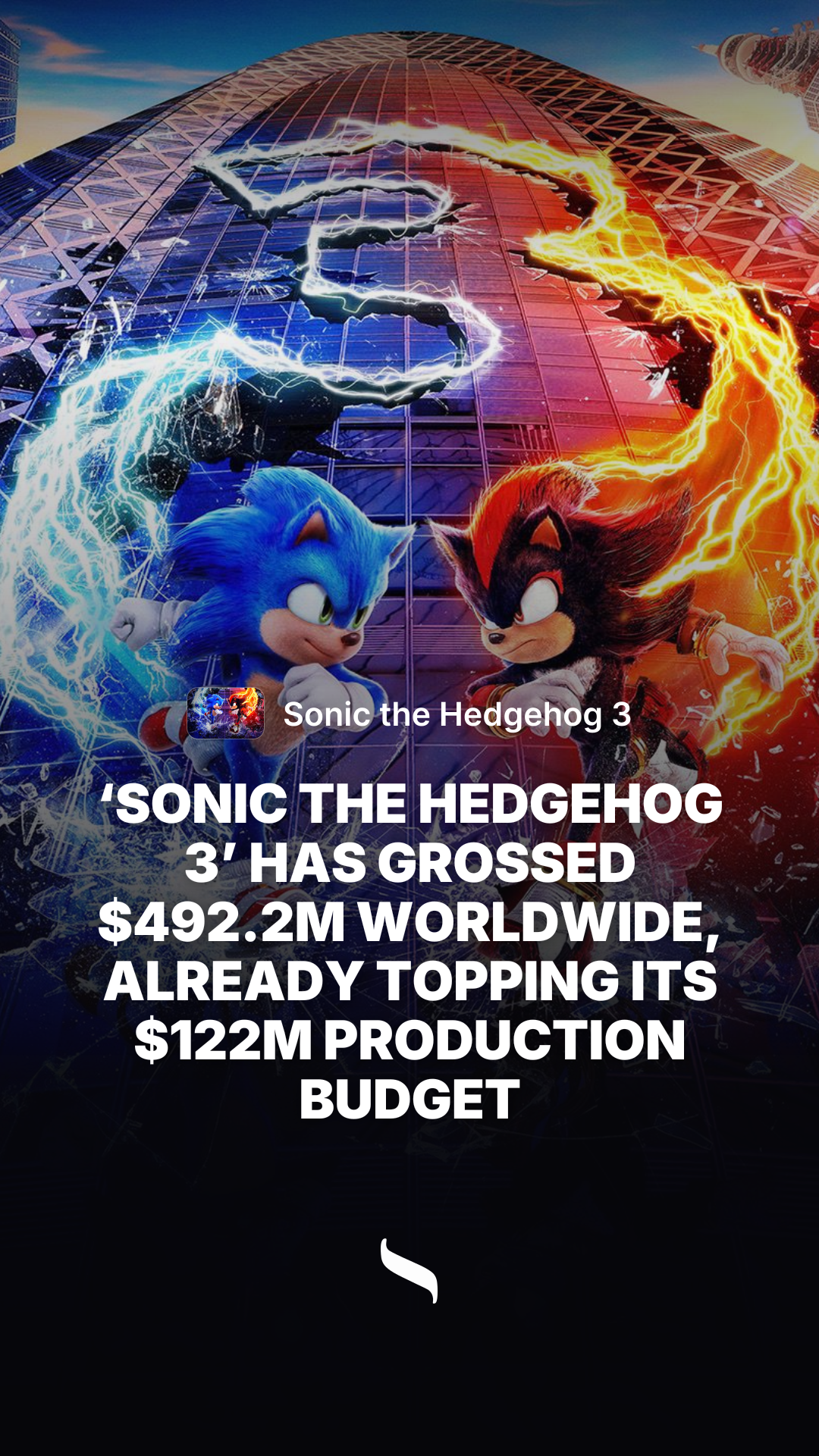 Sonic the Hedgehog 3 share card