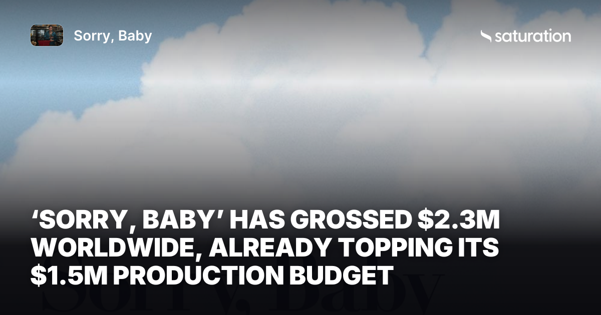 Sorry, Baby share card