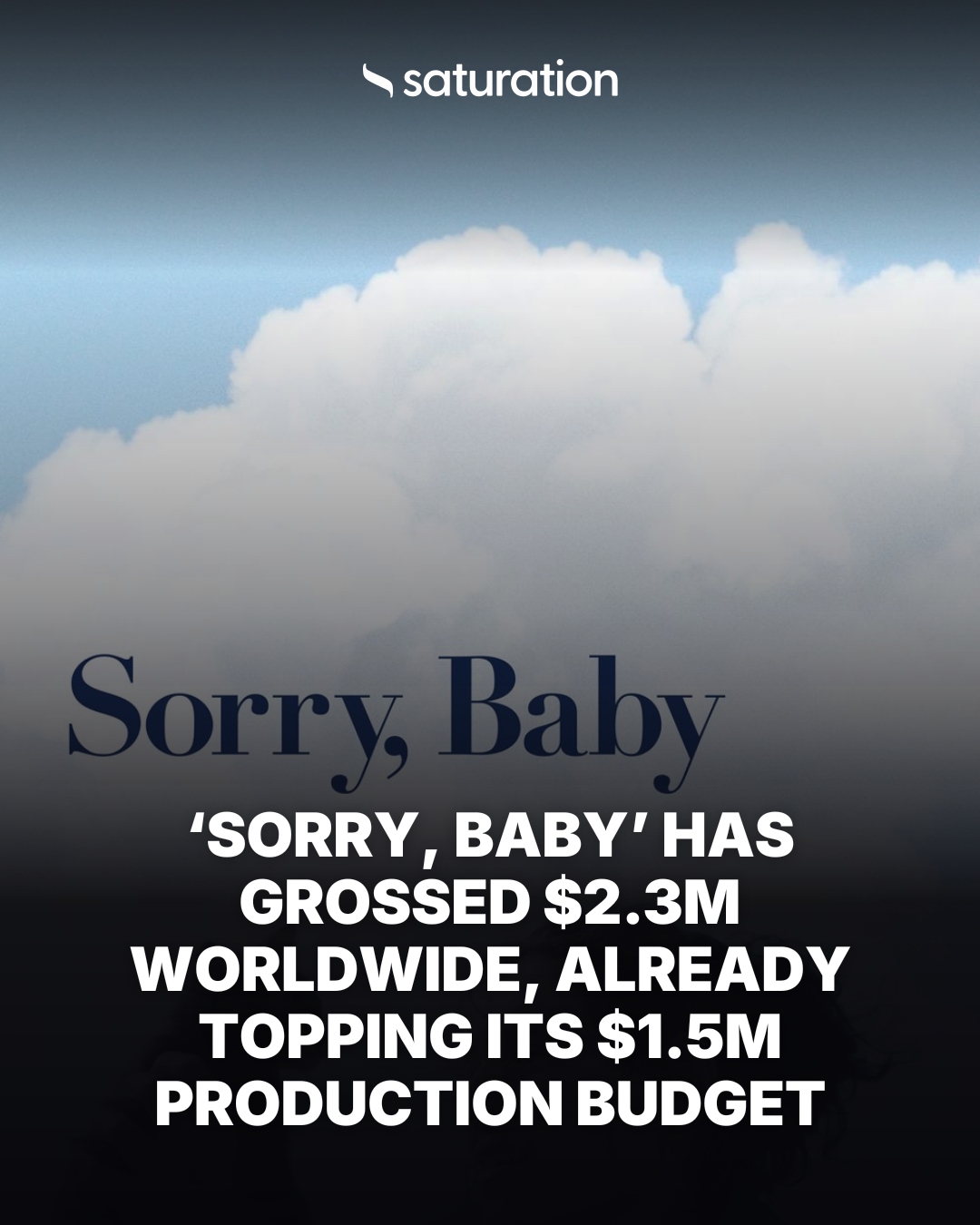 Sorry, Baby share card