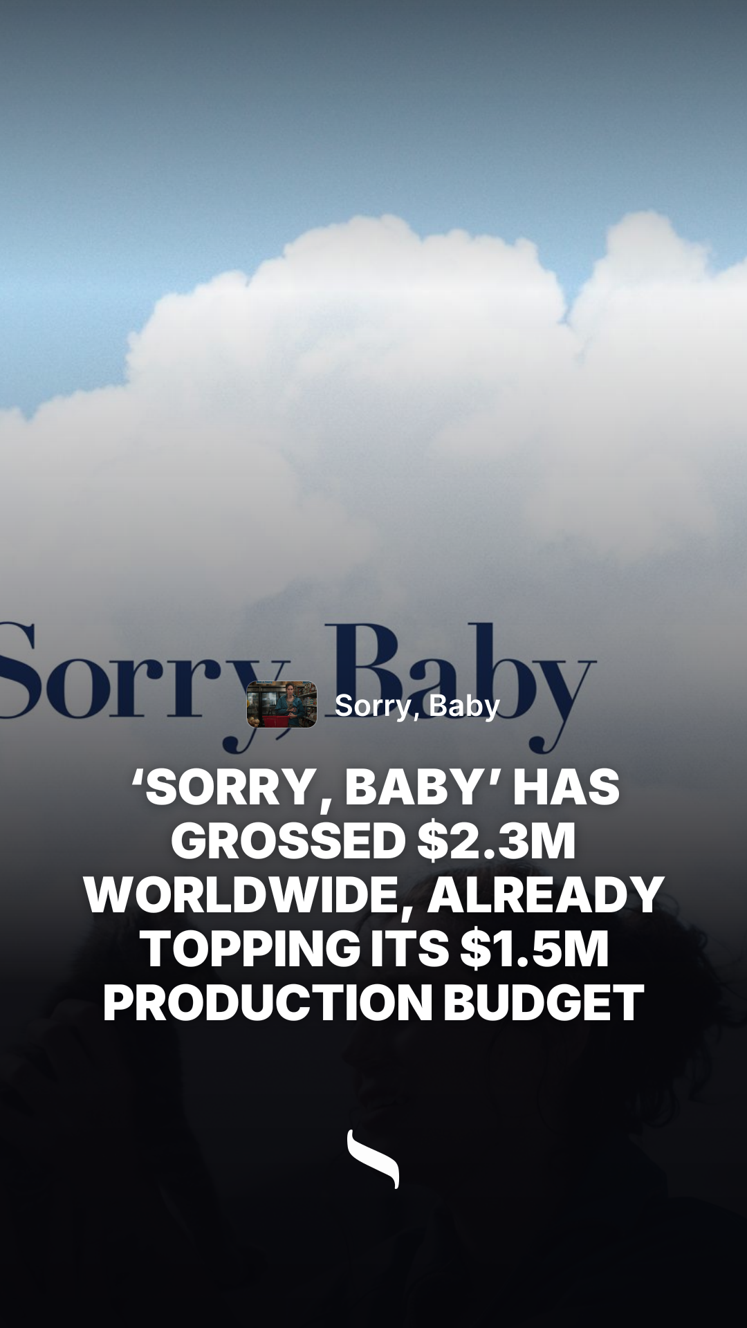 Sorry, Baby share card