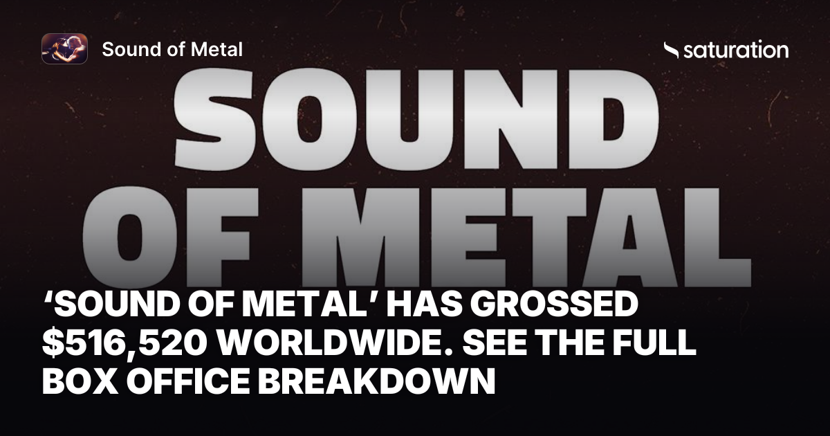Sound of Metal share card