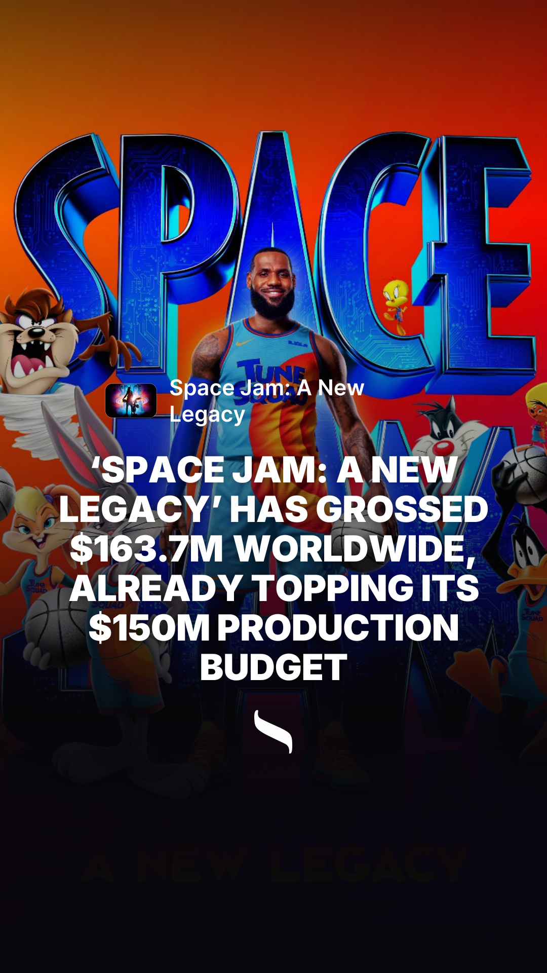 Space Jam: A New Legacy share card