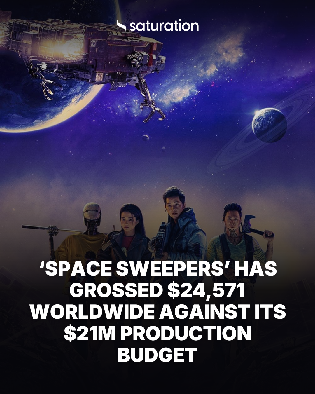 Space Sweepers share card