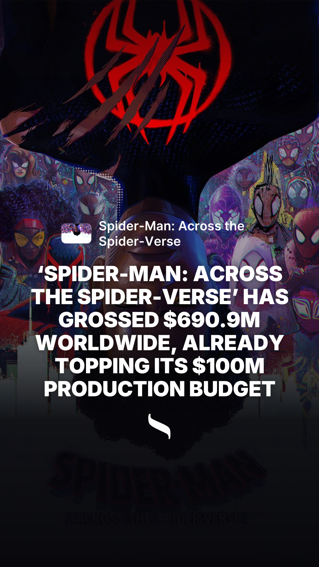 Spider-Man: Across the Spider-Verse share card