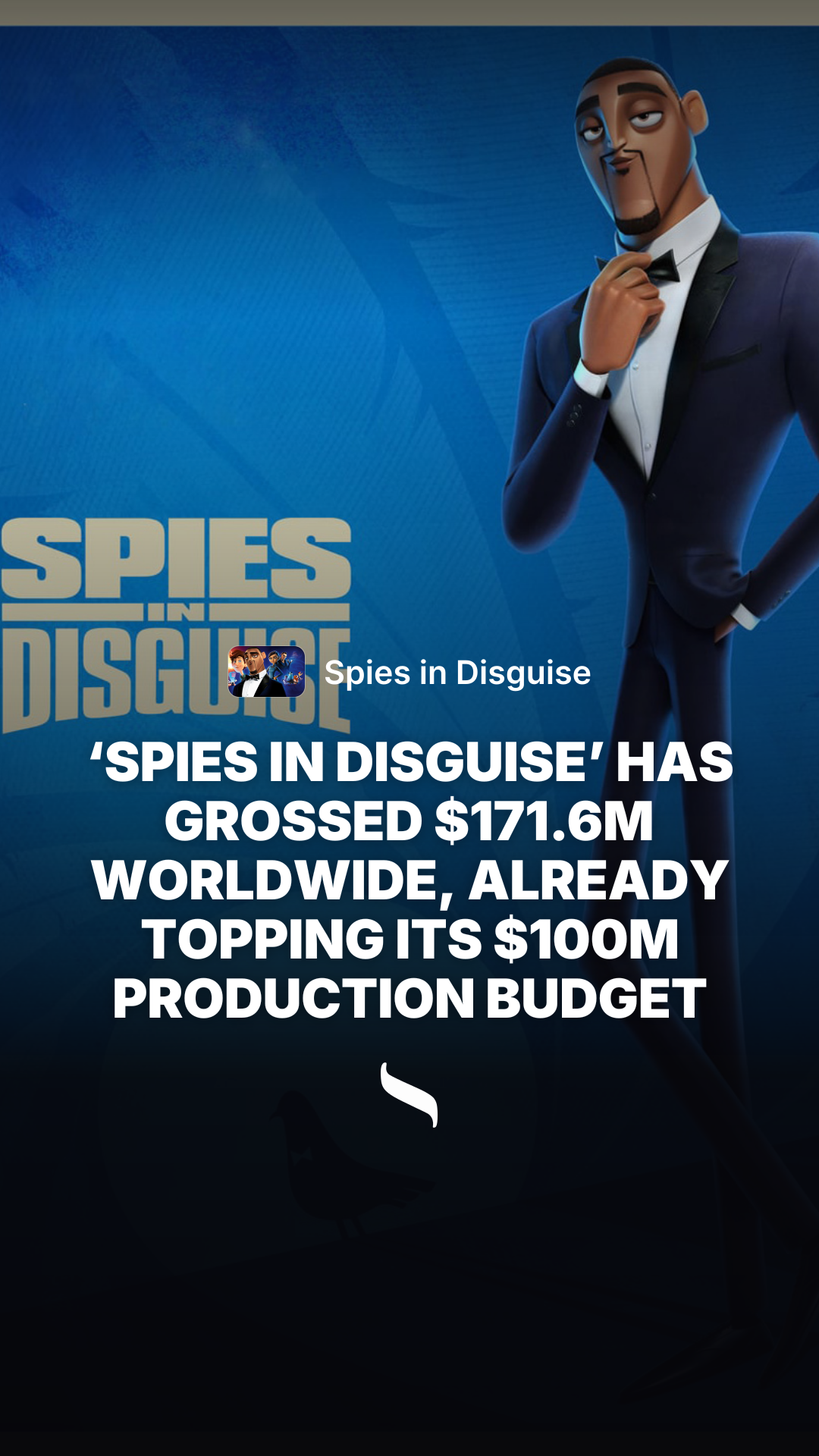 Spies in Disguise share card