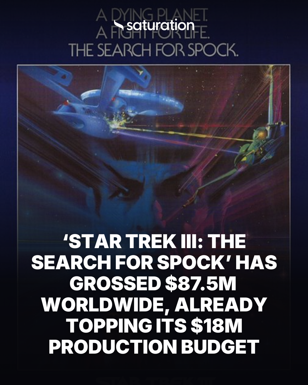 Star Trek III: The Search for Spock share card