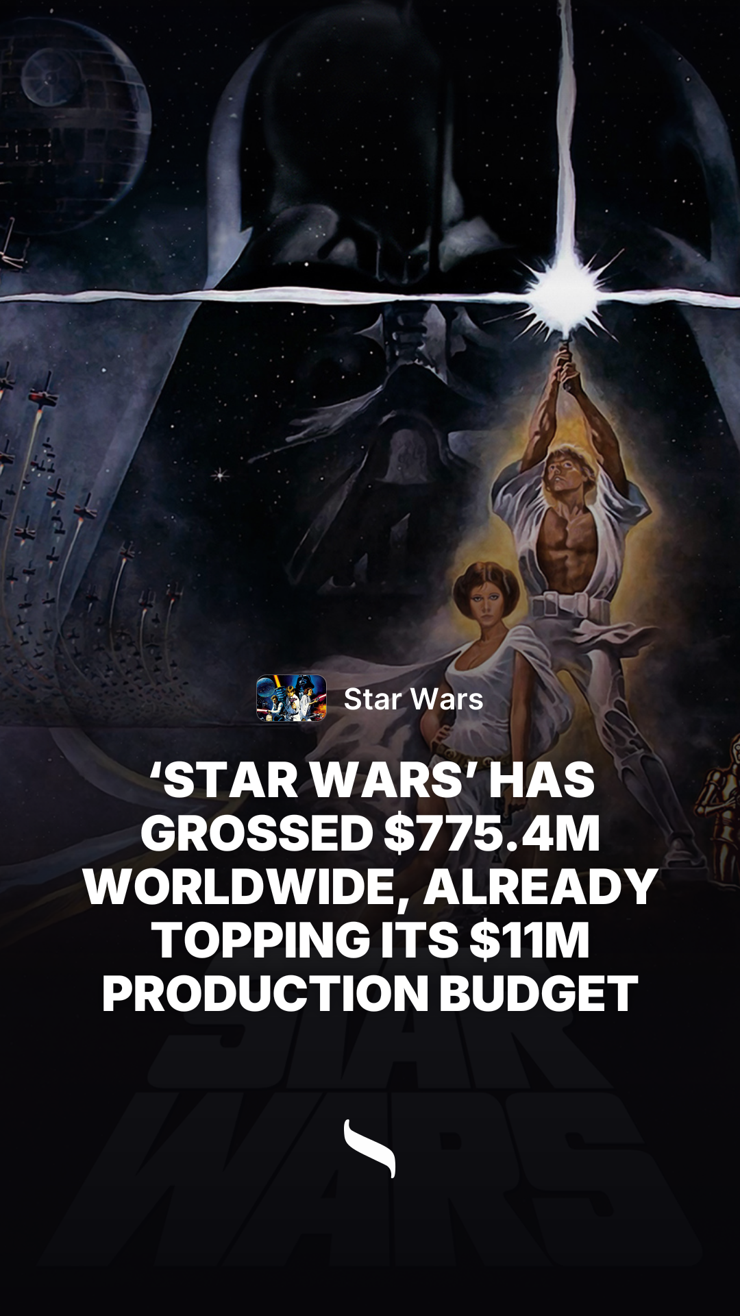 Star Wars share card