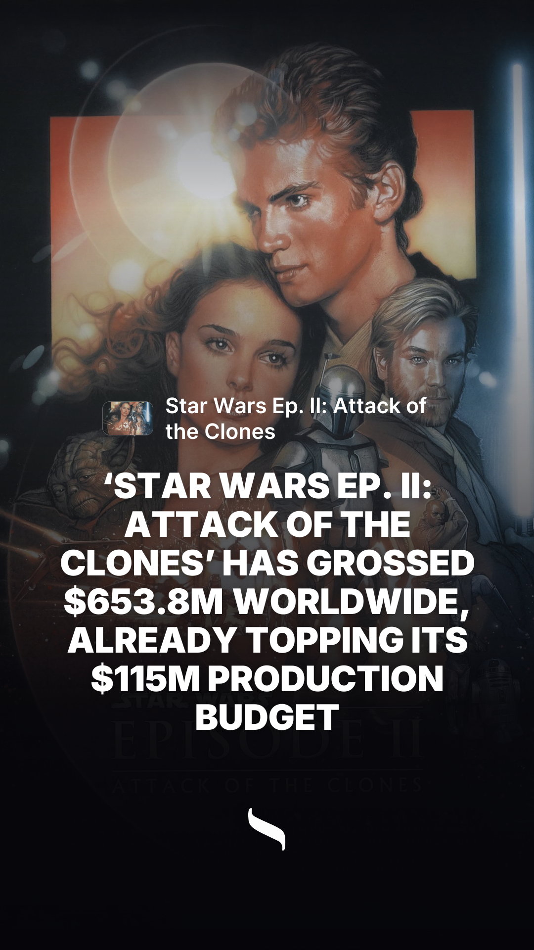 Star Wars Ep. II: Attack of the Clones (2002) share card