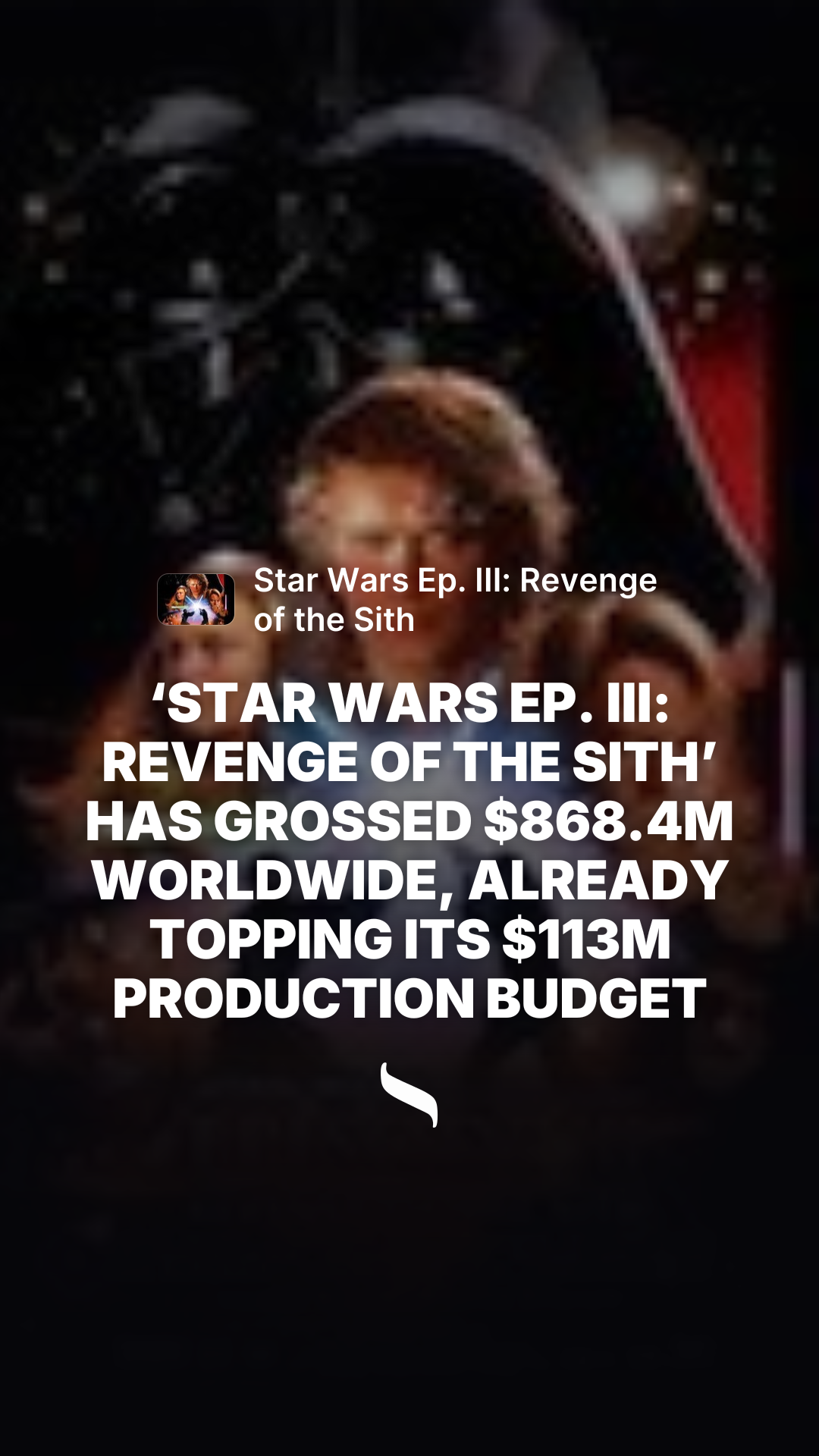 Star Wars Ep. III: Revenge of the Sith (2005) share card