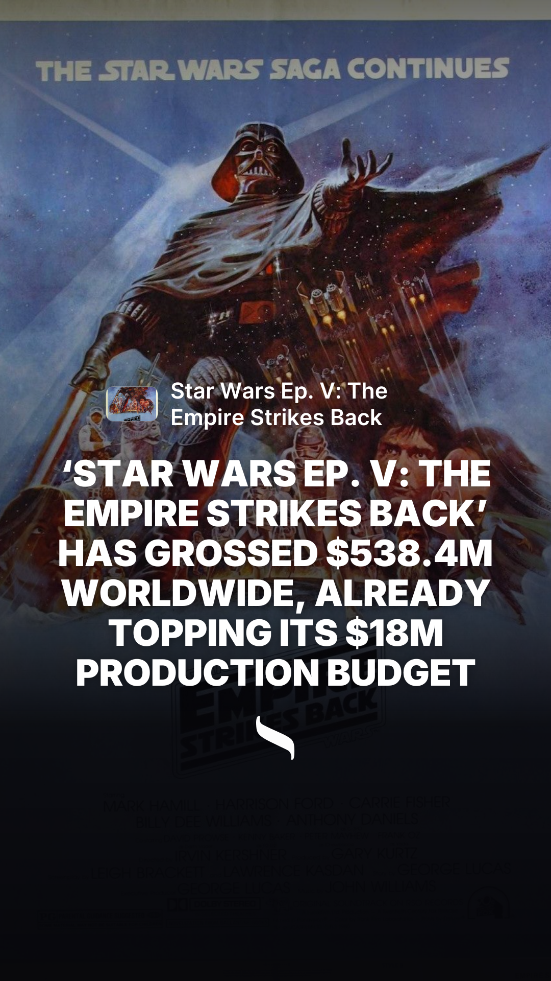 Star Wars Ep. V: The Empire Strikes Back (1980) share card