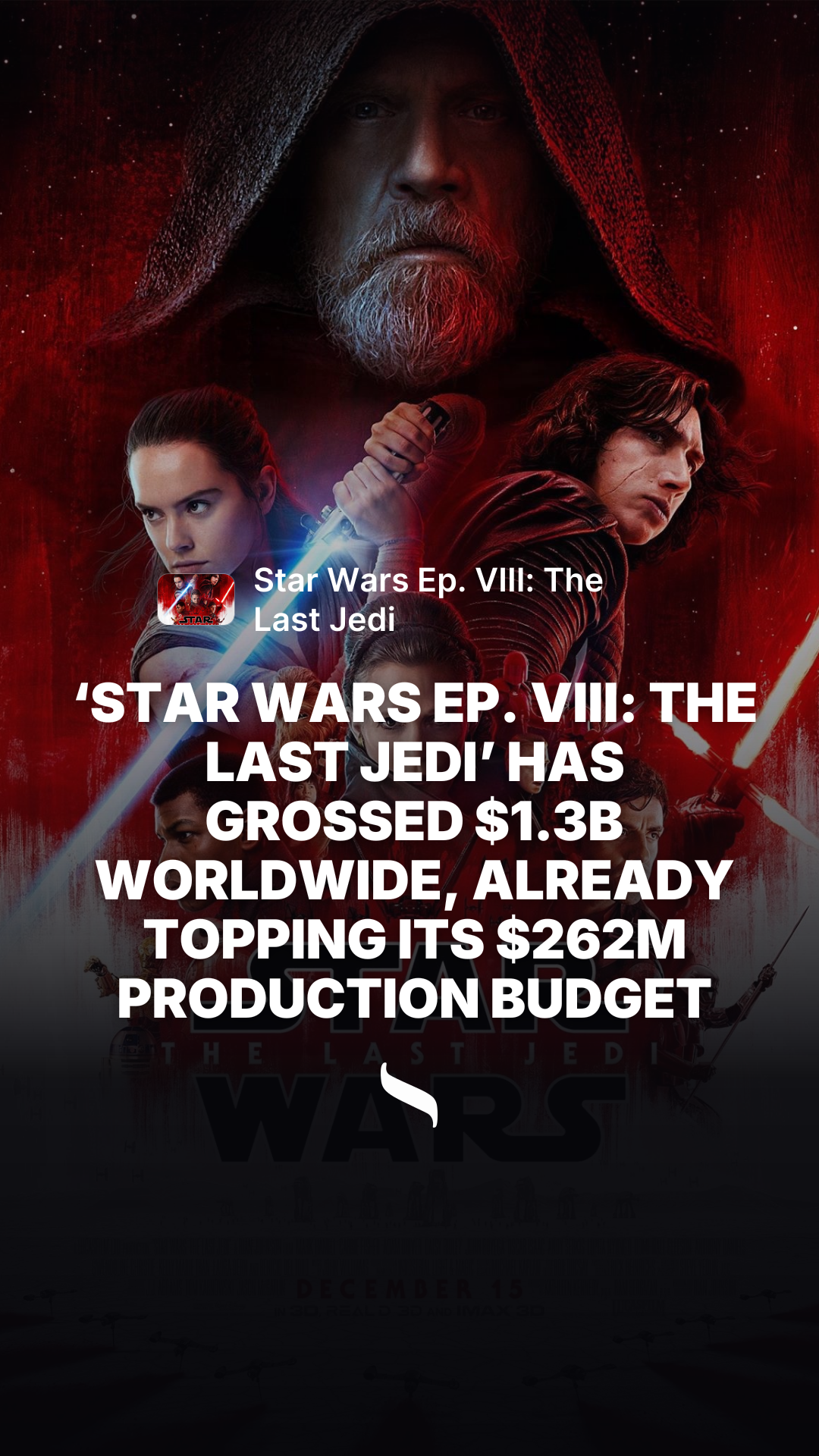 Star Wars Ep. VIII: The Last Jedi (2017) share card