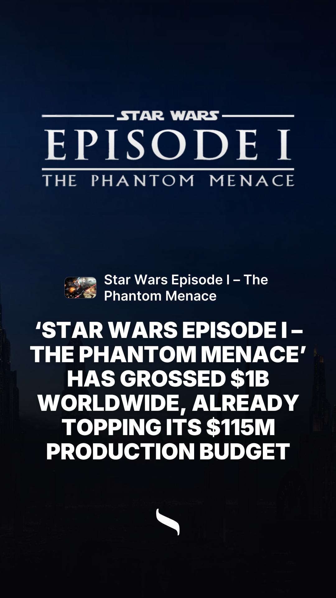 Star Wars Episode I – The Phantom Menace share card