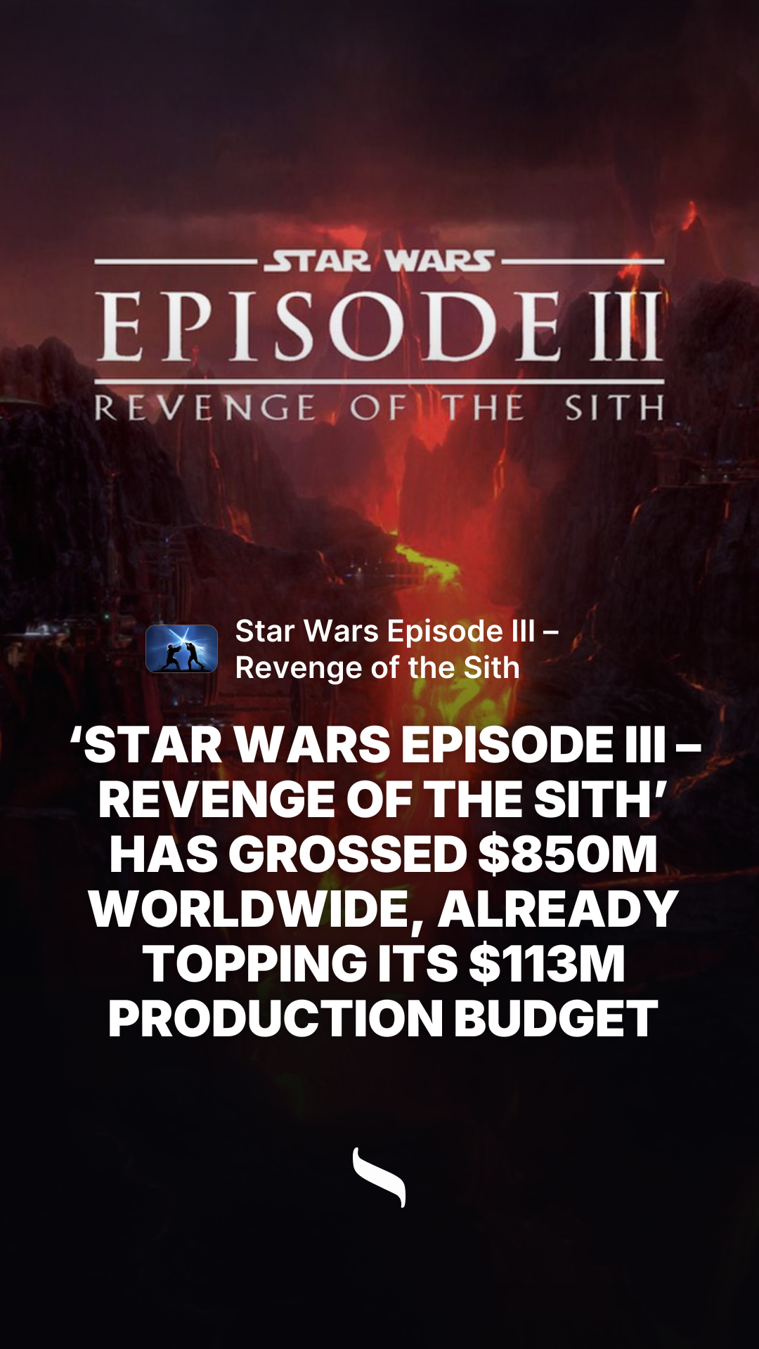 Star Wars Episode III – Revenge of the Sith share card