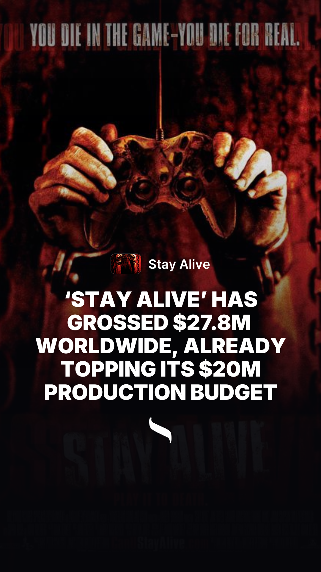 Stay Alive (2006) share card