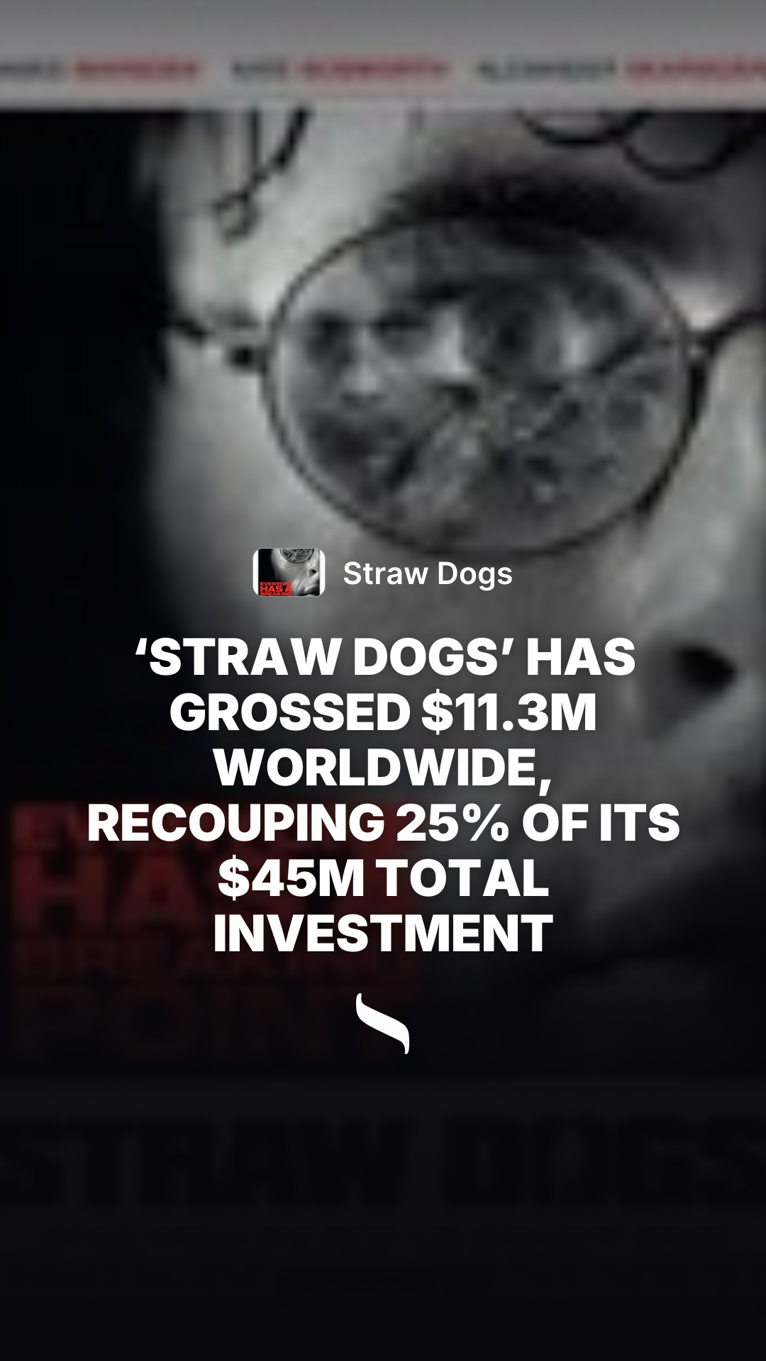 Straw Dogs share card