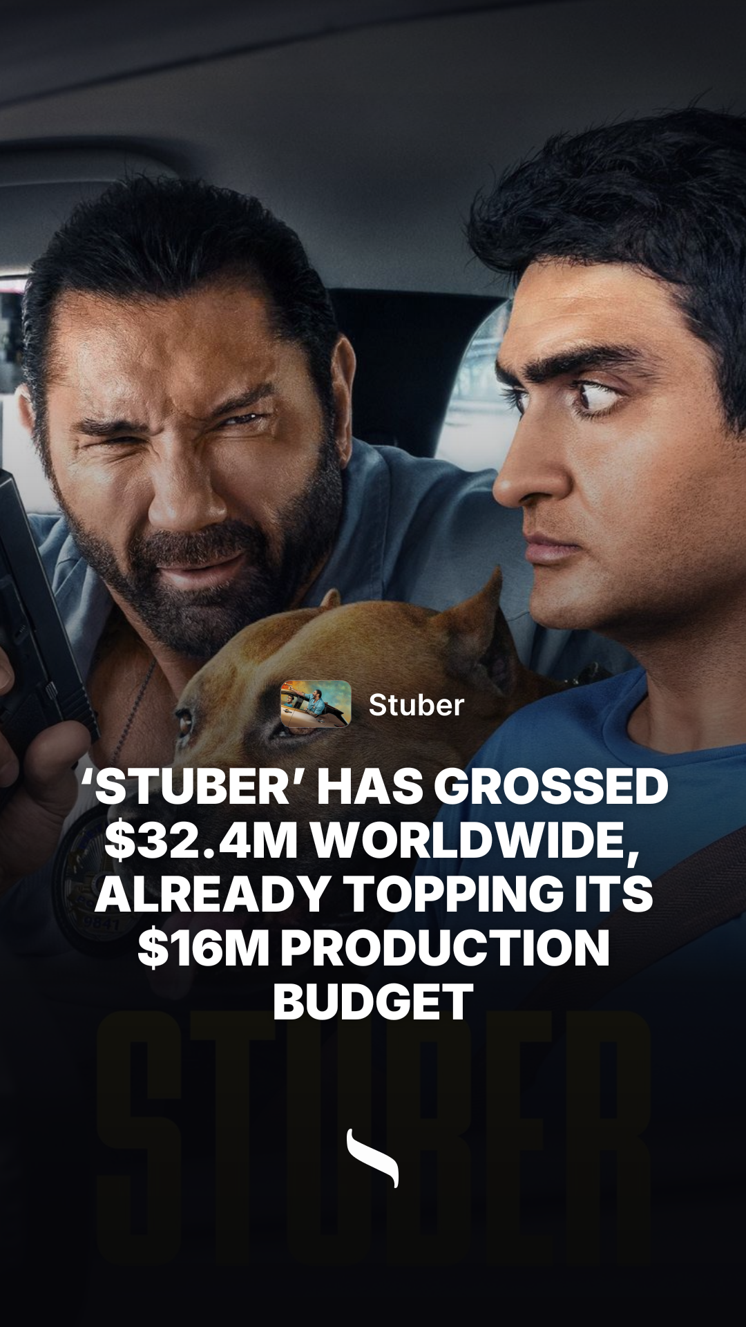 Stuber share card