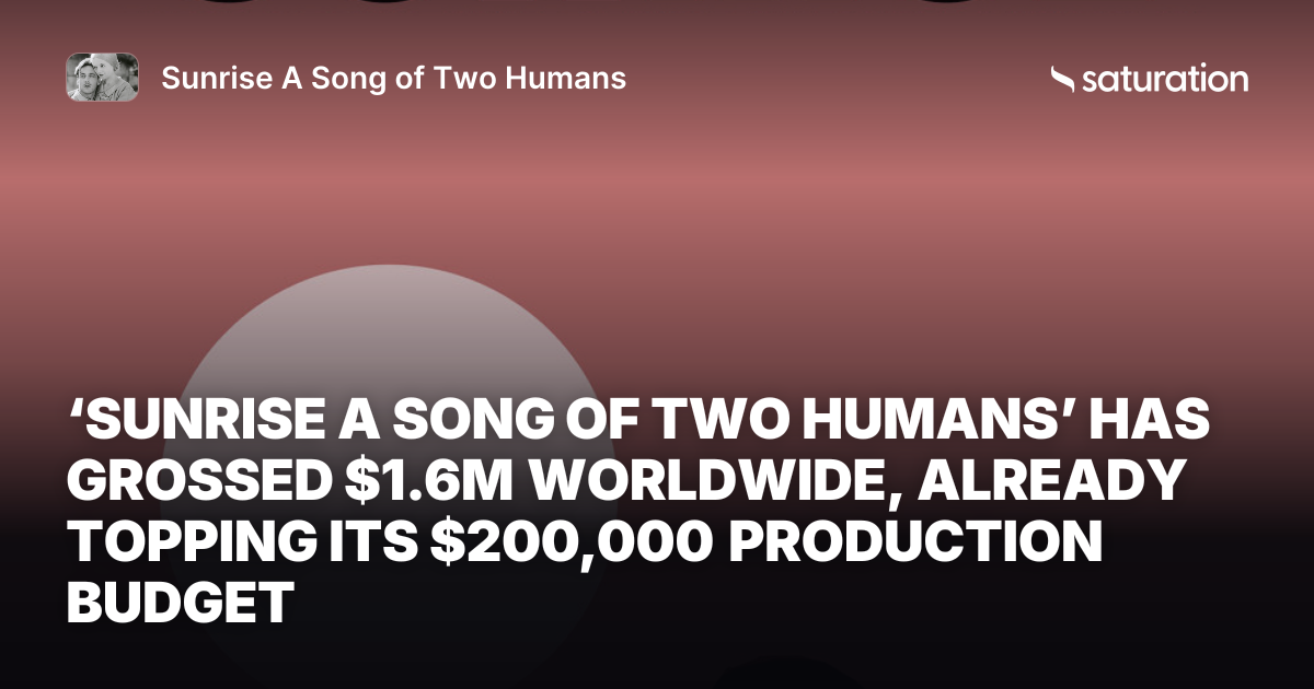 Sunrise A Song of Two Humans share card