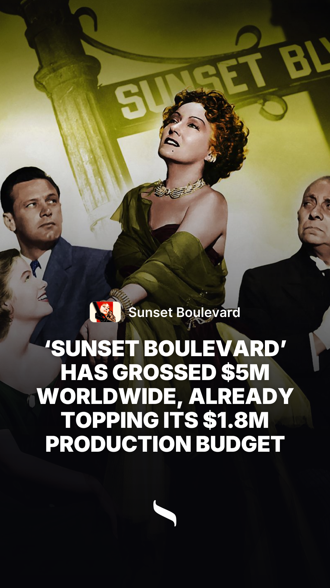 Sunset Boulevard share card
