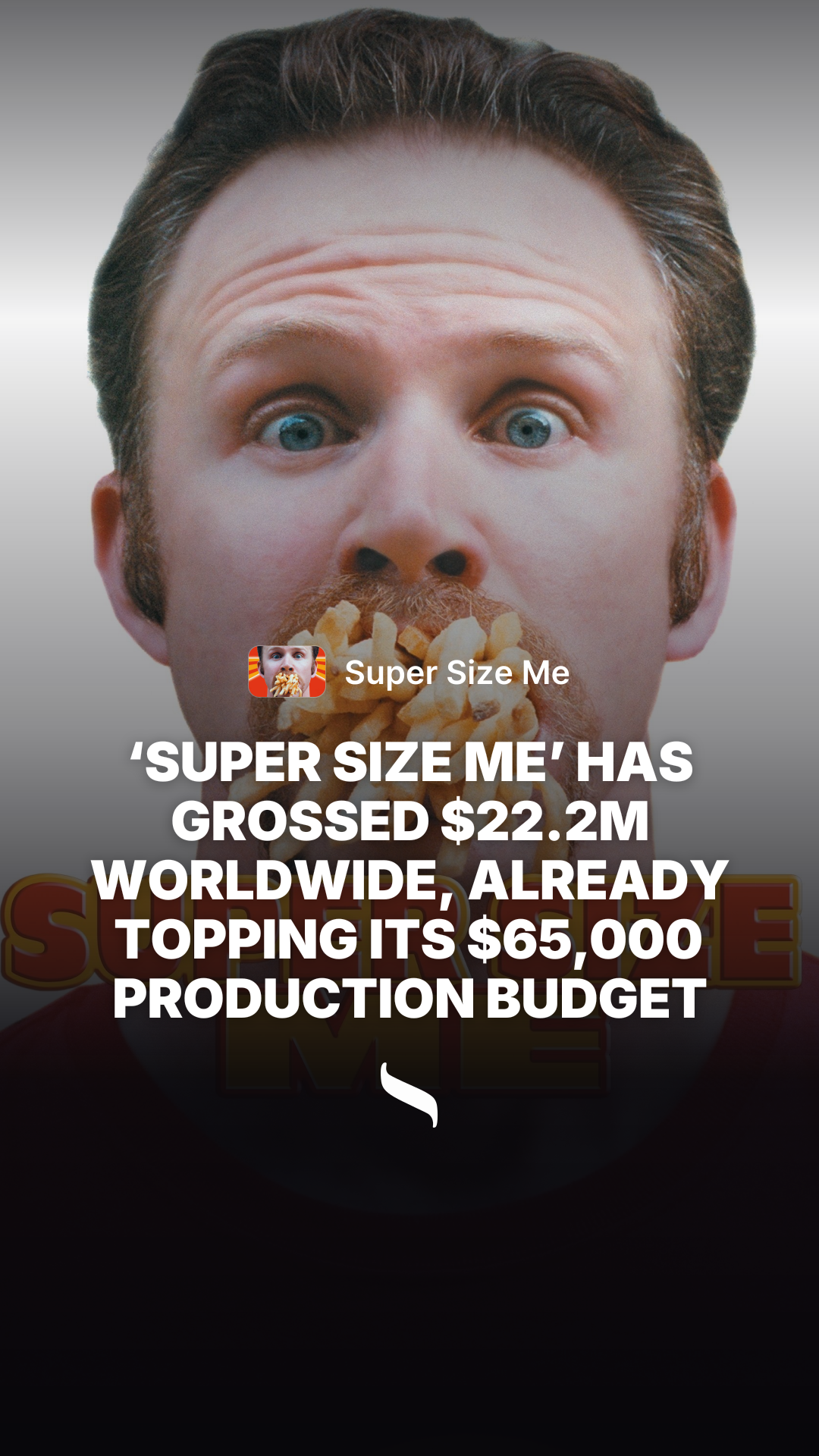 Super Size Me share card