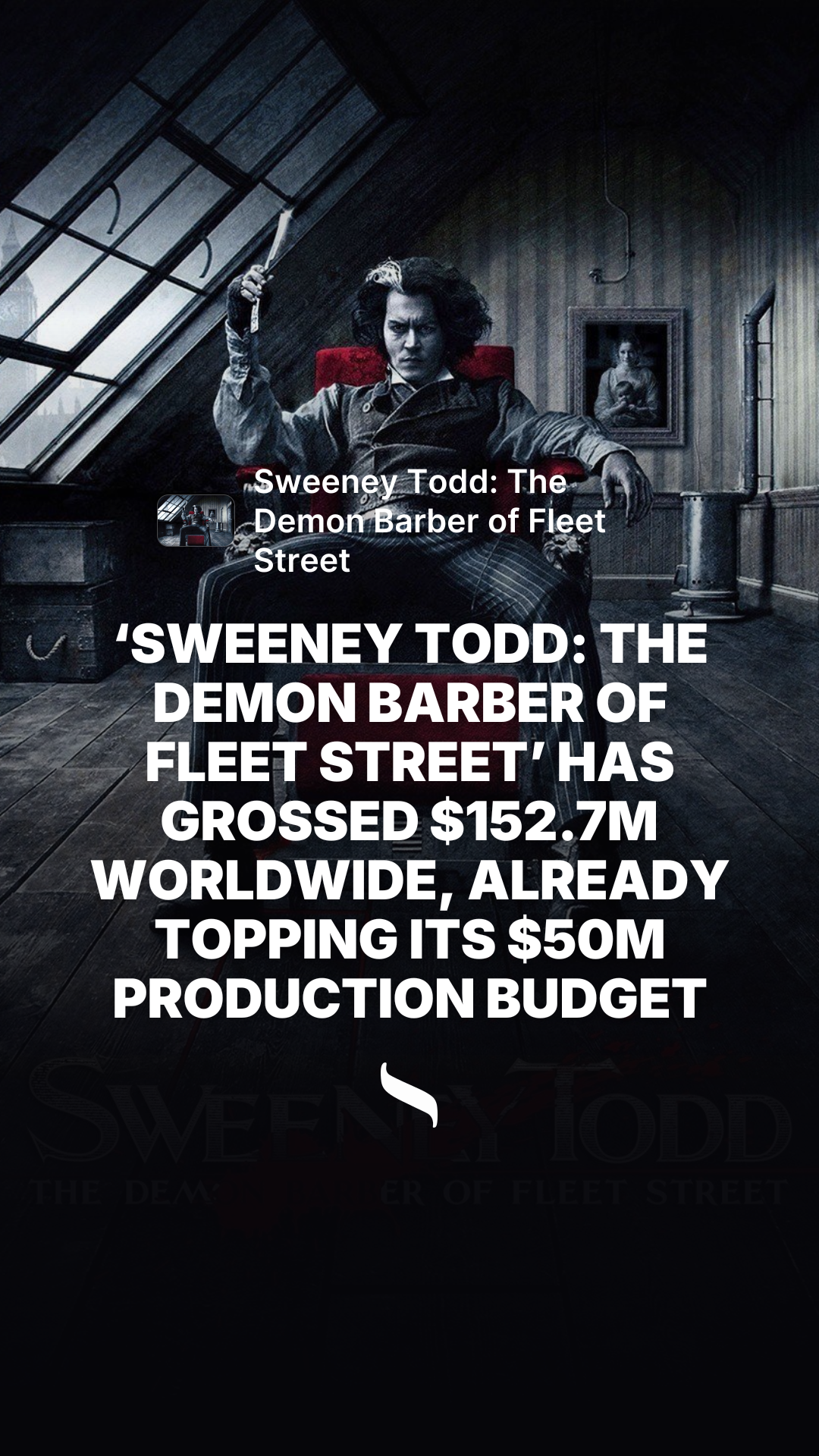Sweeney Todd: The Demon Barber of Fleet Street share card