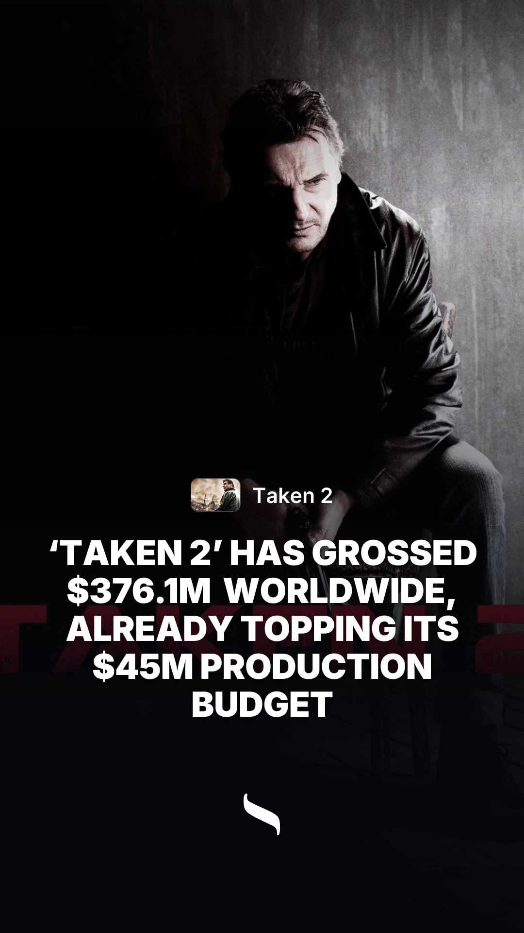 Taken 2 share card