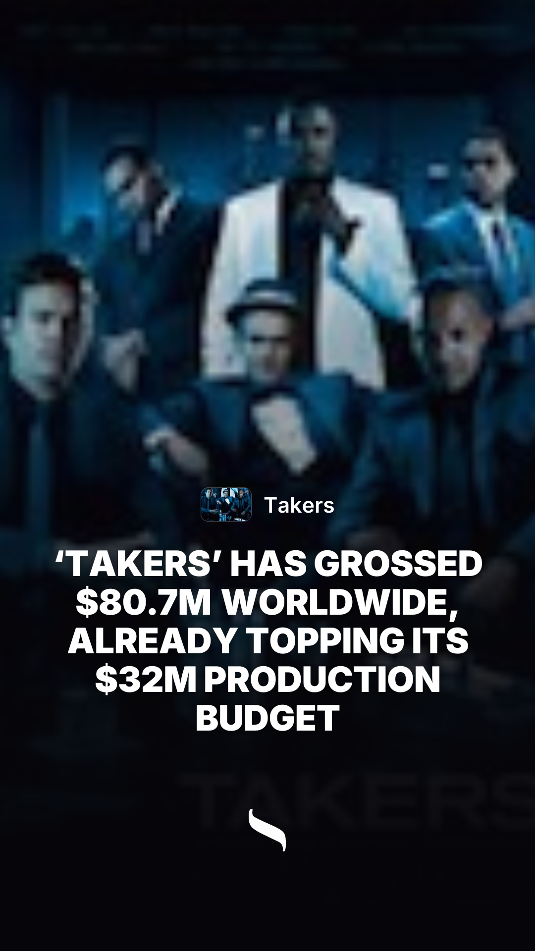 Takers share card