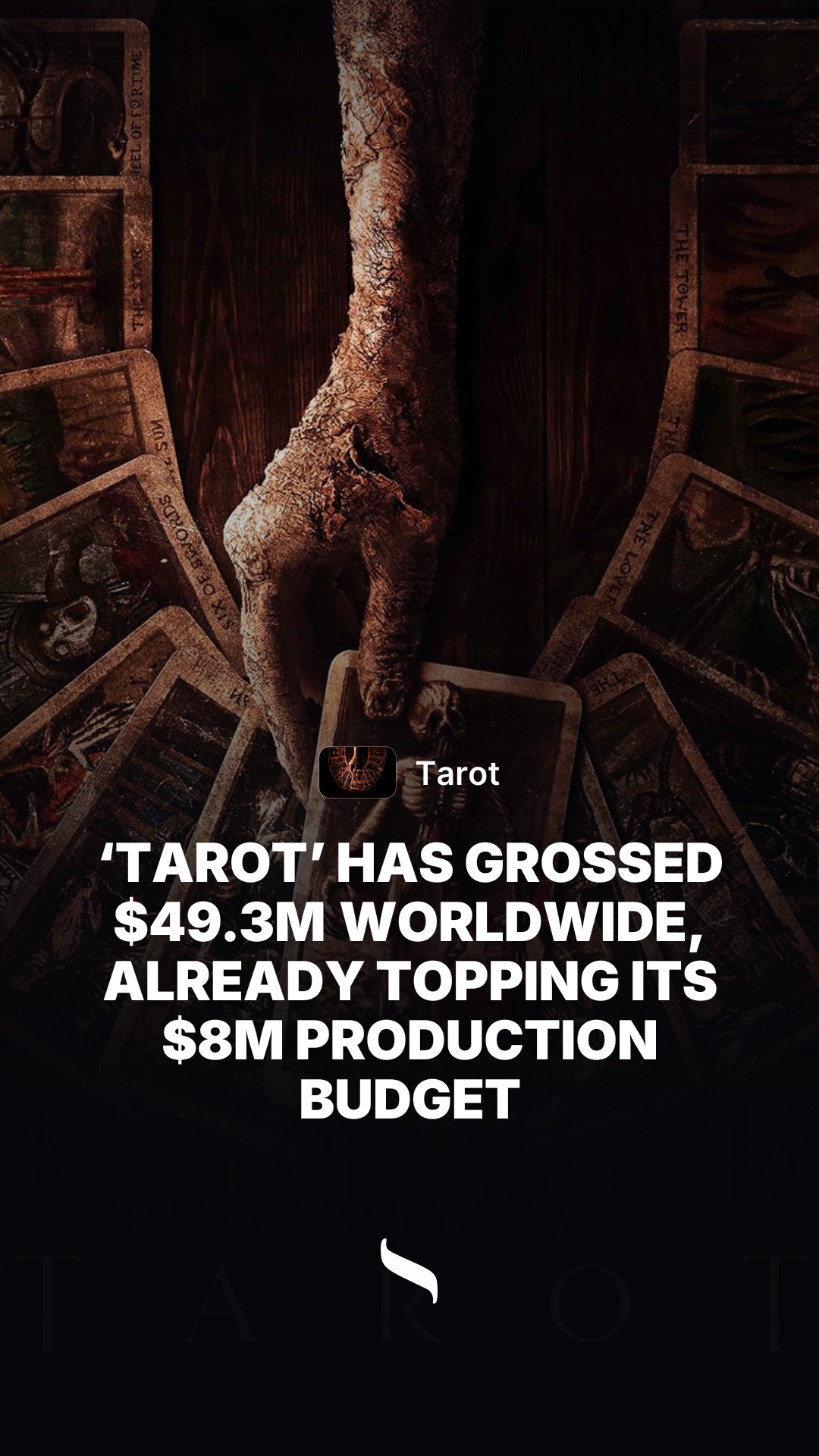 Tarot share card