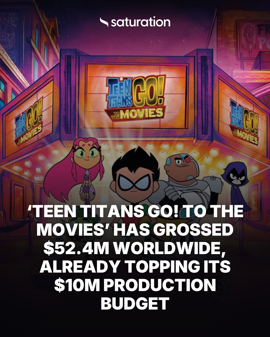 Teen Titans Go! To the Movies share card