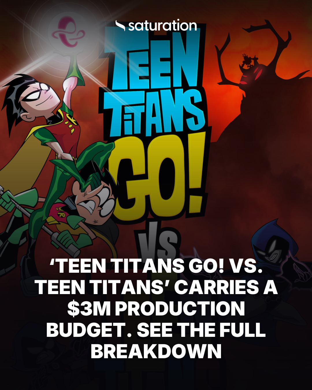Teen Titans Go! vs. Teen Titans share card