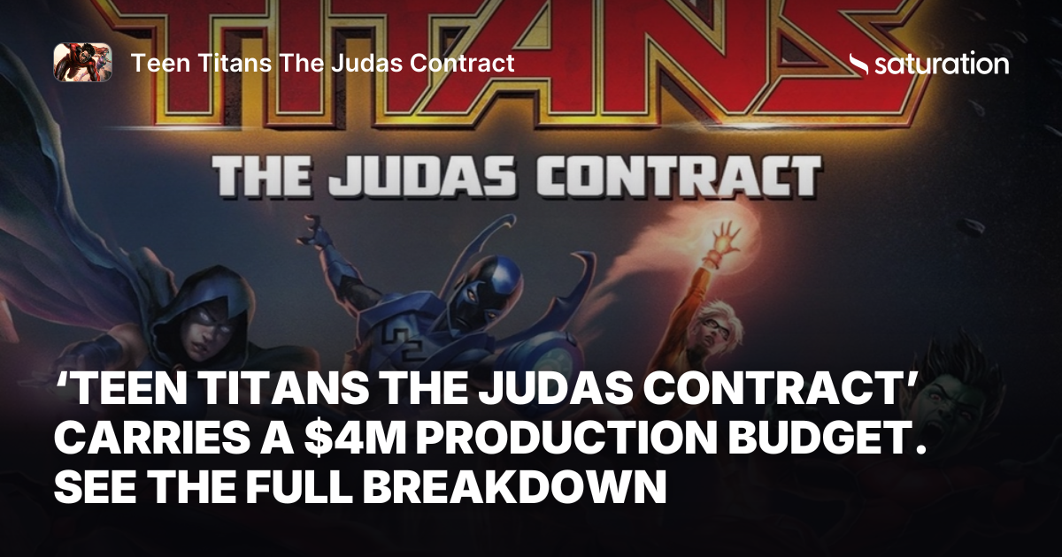 Teen Titans The Judas Contract share card