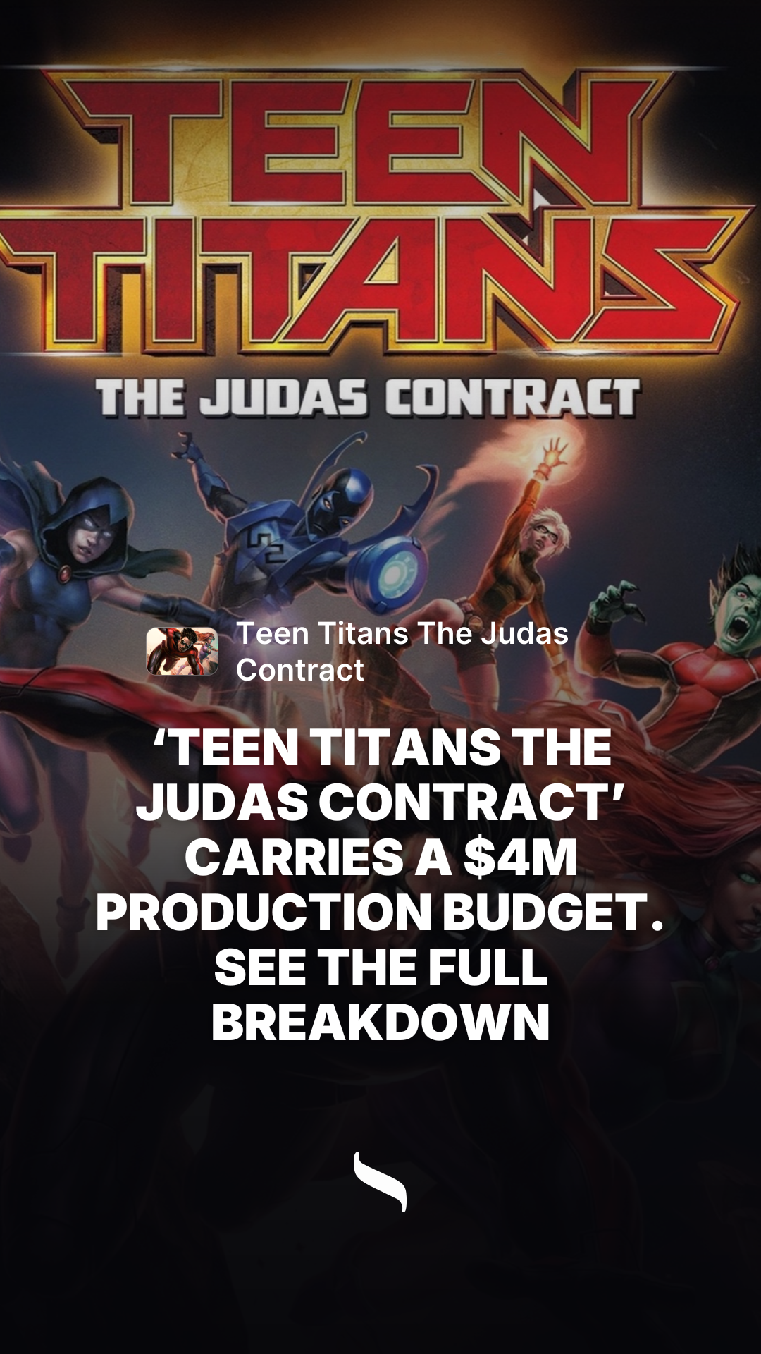 Teen Titans The Judas Contract share card