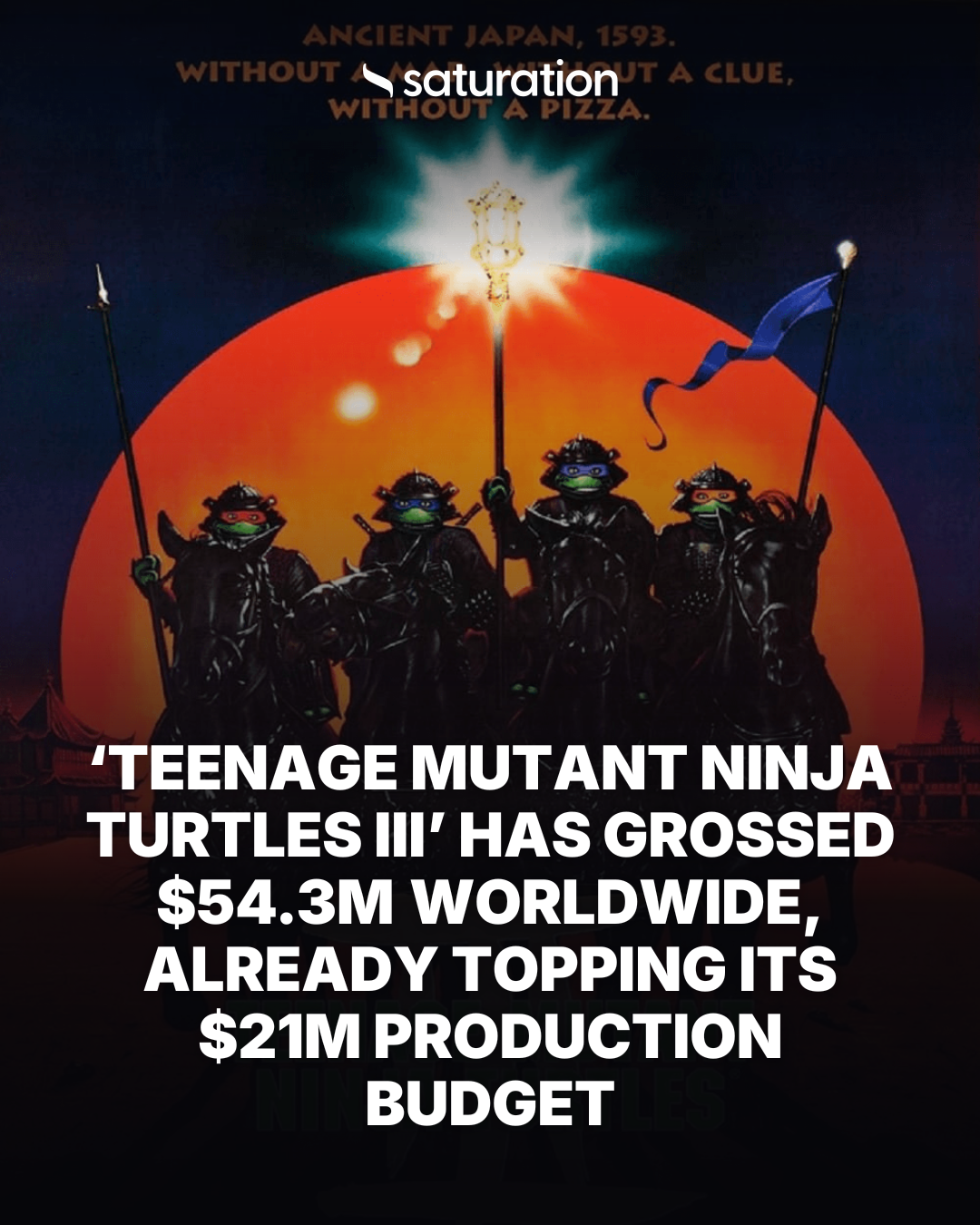 Teenage Mutant Ninja Turtles III share card