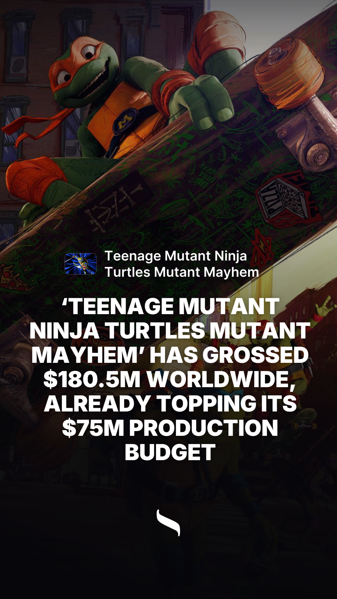 Teenage Mutant Ninja Turtles Mutant Mayhem share card