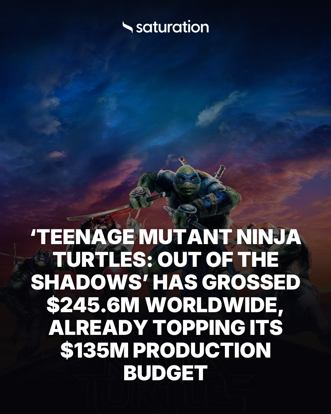 Teenage Mutant Ninja Turtles: Out of the Shadows share card