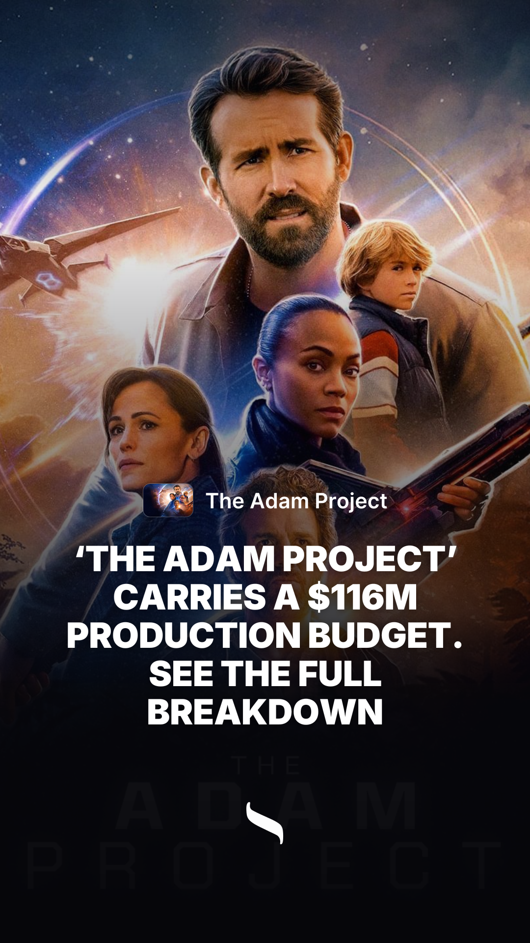 The Adam Project share card