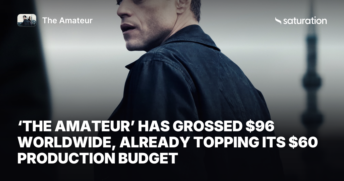 The Amateur (2025) share card