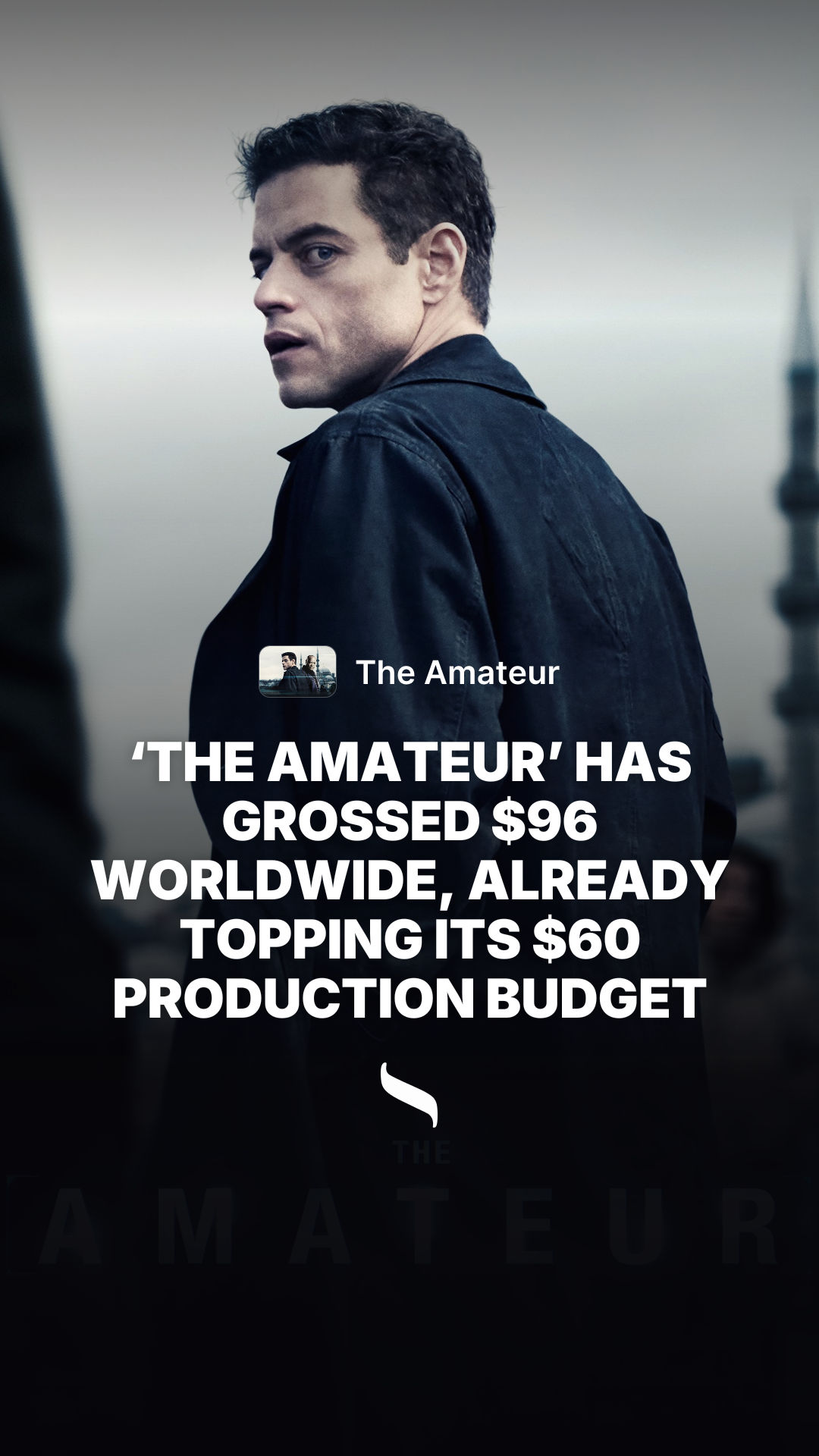 The Amateur (2025) share card