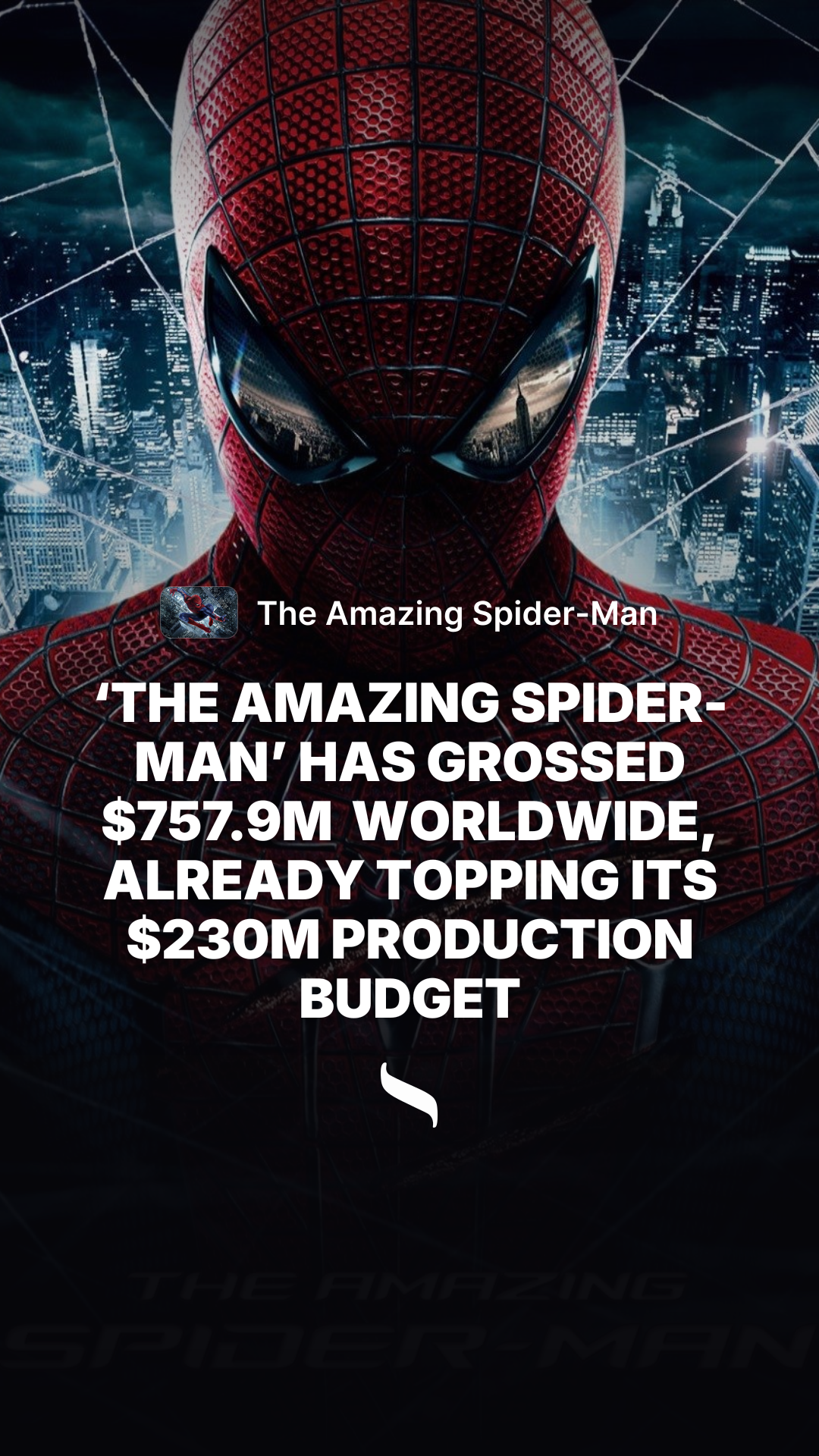 The Amazing Spider-Man share card