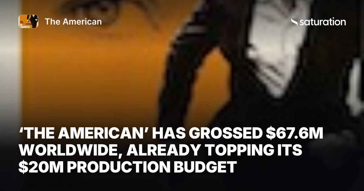 The American (2010) share card