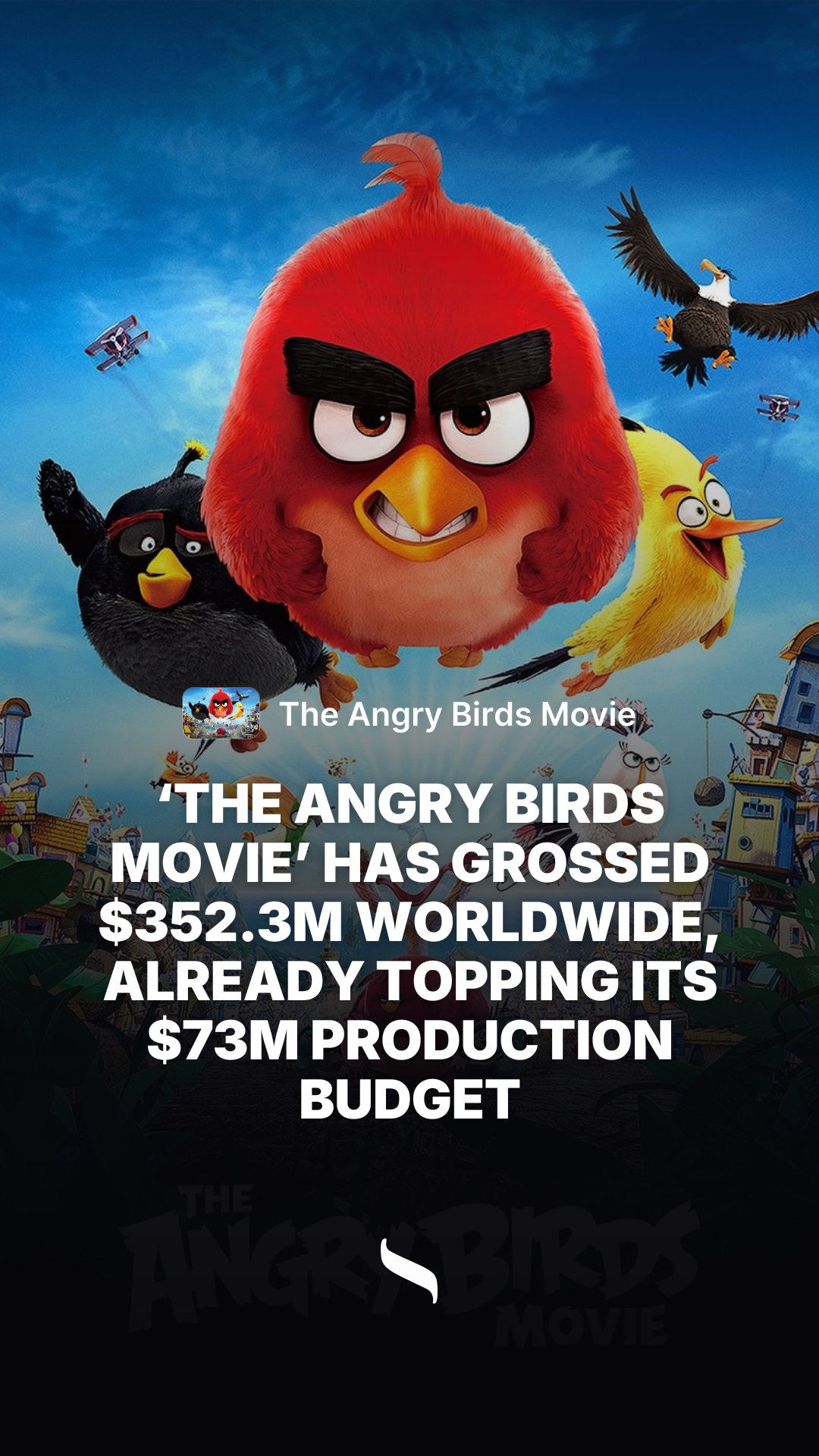 The Angry Birds Movie share card
