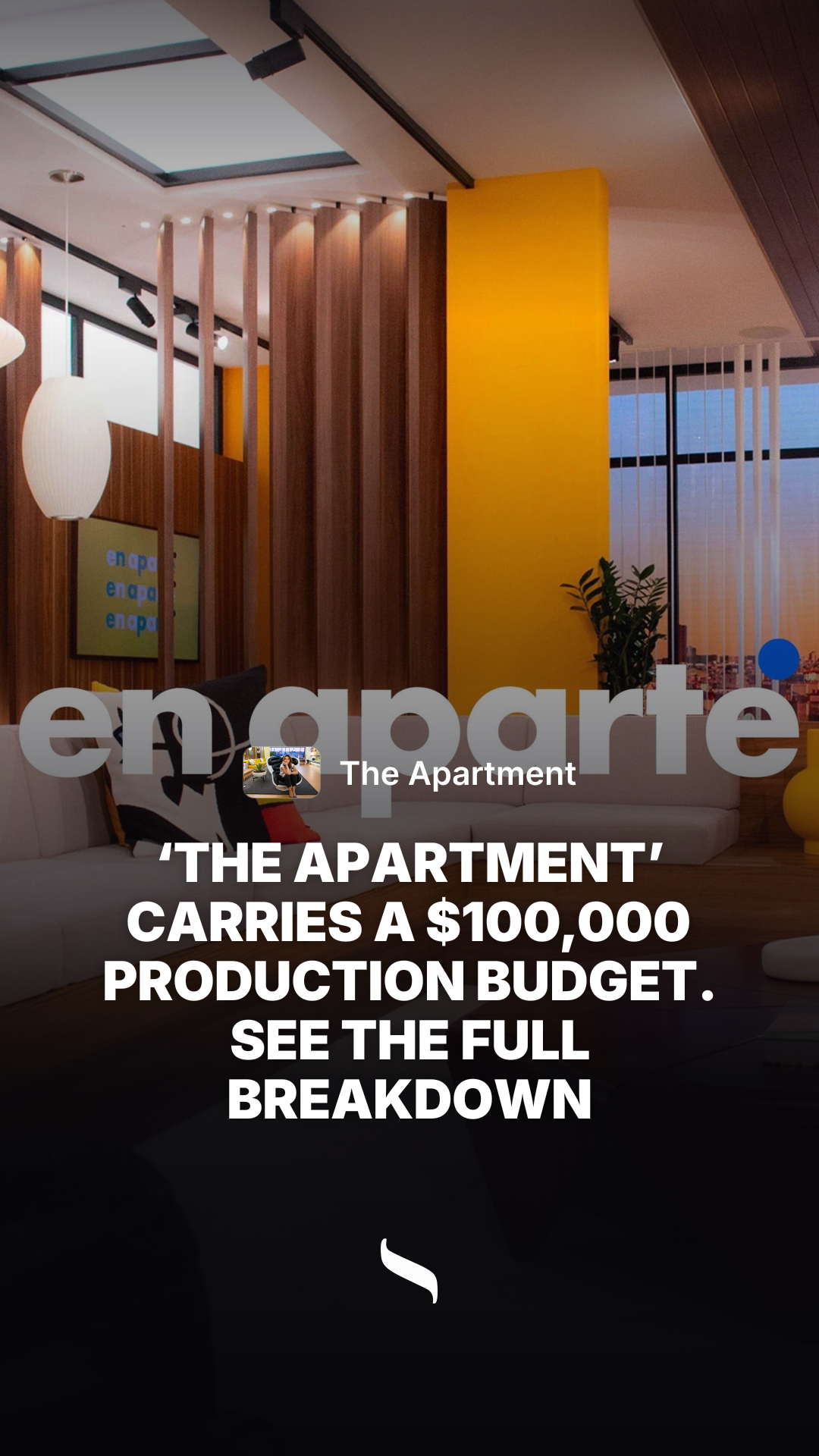 The Apartment share card