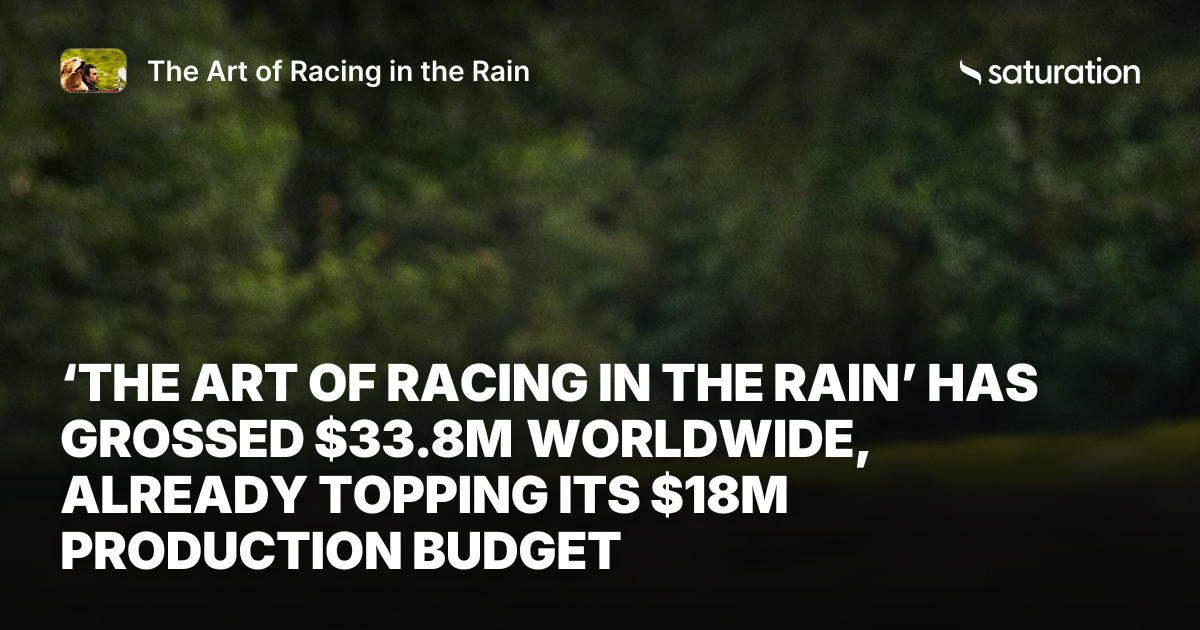 The Art of Racing in the Rain share card
