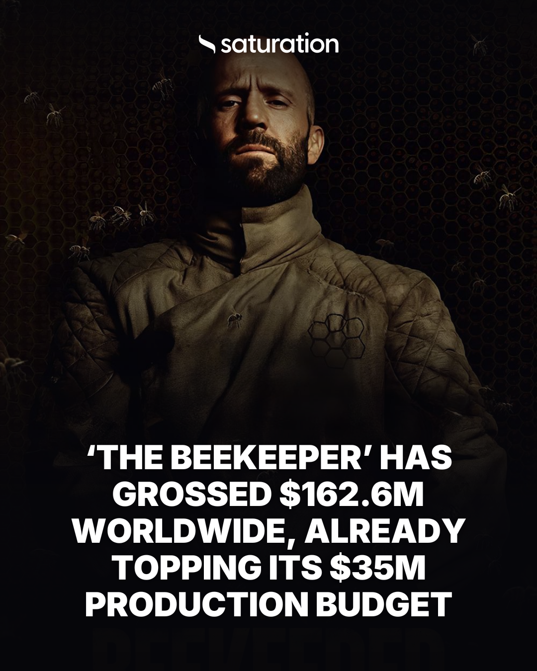 The Beekeeper share card
