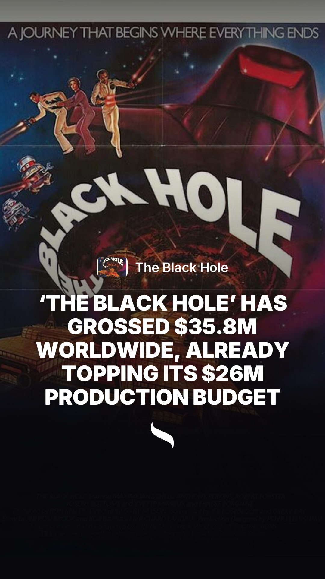 The Black Hole share card
